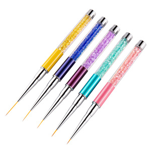 Pinceles Delineadores de Diamantes para Arte de Uñas en <span class=keywords><strong>Gel</strong></span>, Herramienta Profesional para Arte de Uñas Acrílicas con Delineador y Diamantes de Imitación - Product Image 5
