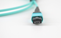 Câble Trunk à Fibre Optique Multi-mode OM3 OM4 96 Cœurs Fabriqué en Chine avec Connecteur MPO, Câble de Raccordement à Fibre Optique de Haute Qualité