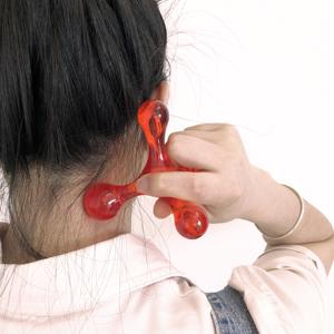 Outil de massage manuel à quatre points, <span class=keywords><strong>mini</strong></span>-masseur en plastique pour les jambes, les bras, le dos, soulagement de la douleur musculaire - Product Image 5