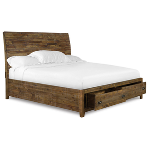 Cama King Size de Madera Sólida de Estilo Moderno para Casa, Hotel, Apartamento o Villa, Muebles de Dormitorio Duraderos de Fábrica - Product Image 3