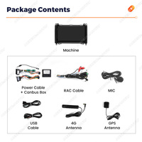 MEKEDE-Autoradio Android avec Navigation GPS, Résolution 8 cœurs, Résolution 1280*720, pour Benz B200, 4G WiFi BT DSP