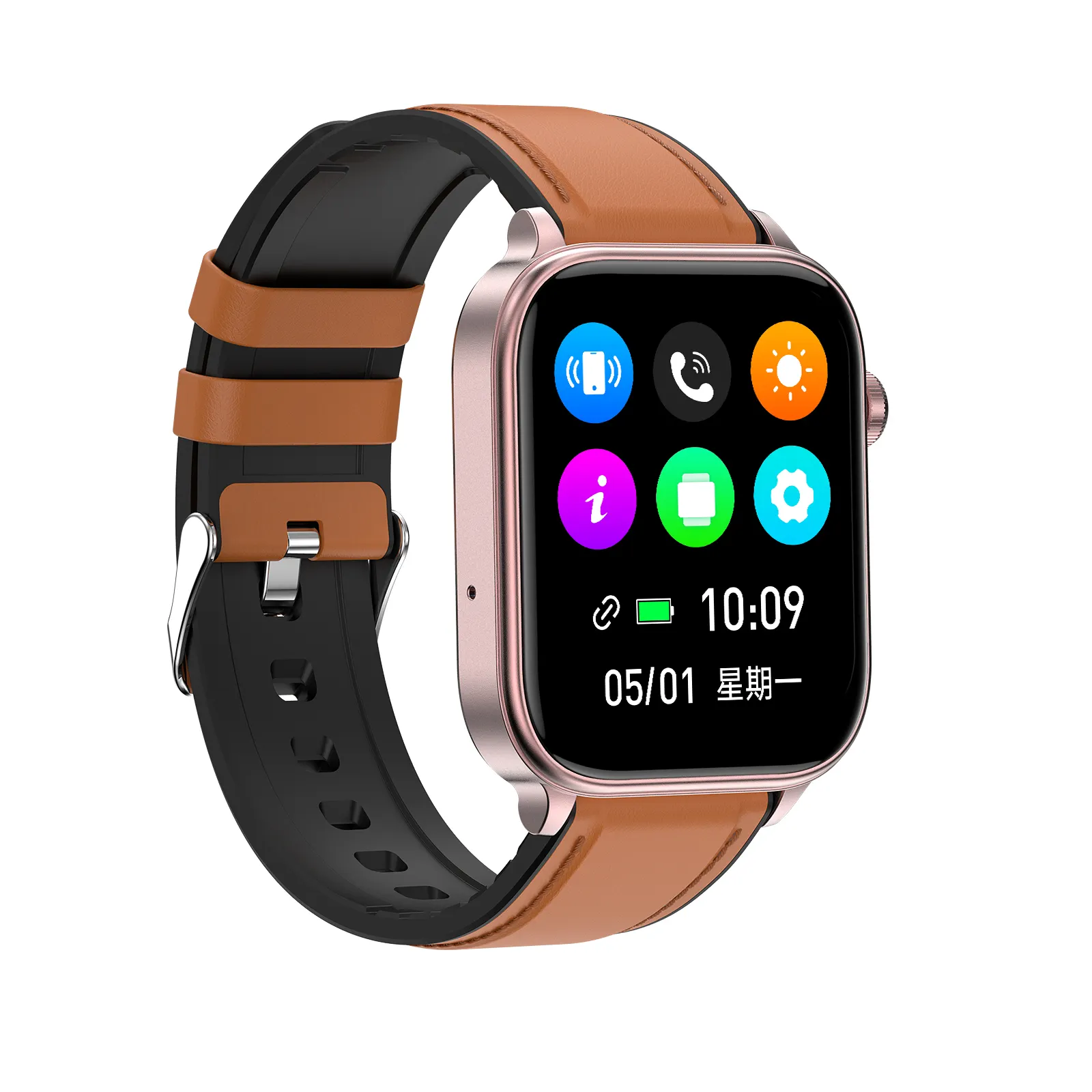 PGRETY 2024 Latest 1.96" Smart Watches ET570 Fashion Android and IOS Smartwatches Waterproof IP68 Wholesale Smart Watch