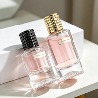 Flacon de parfum en verre givré cylindrique de 100 ml de haute qualité, vente en gros, livraison rapide, logo personnalisé imprimé, boîte de pulvérisation