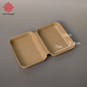 Eco-Friendly Biodegradable Pulp Paper Boxes for Jewelry Packaging <b>Accessories</b> Daily Necessities Rings Necklaces Handmade Soap - Product Image 2