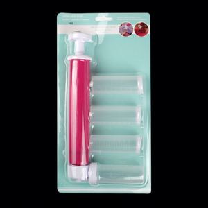 Pulvérisateur de couleurs pour <span class=keywords><strong>pâtisserie</strong></span>, pistolet <span class=keywords><strong>aérographe</strong></span> multifonction, kit de décoration de gâteaux, outil <span class=keywords><strong>manuel</strong></span> en plastique pour la décoration, pièces - Product Image 6