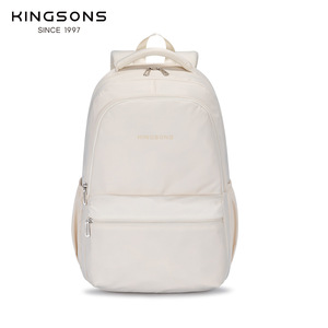 Kingsons Student Backpack 15 Inches Solid Color Lightweight Everyday Use Girls School Bag - Product Image 4