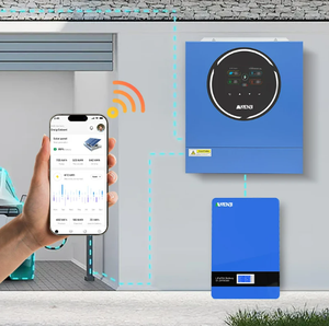 อินเวอร์เตอร์ไฮบริด Anenji ANJ-5KW-48V-WIFI 5kw แบบออฟกริดและออนกริด พร้อม Wifi ในตัว หน้าจอสีสันสดใส ระบบ MPPT มีสินค้าในสต็อก - Product Image 5