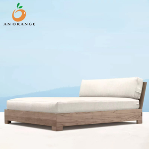 Meilleure vente en usine de chaise longue en teck pour villa, hôtels, terrasses ensoleillées, piscines avec bain de soleil, lit king size - Product Image 1