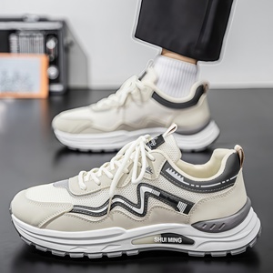 SBYP2026 Chaussures décontractées pour hommes, style coréen tendance, antidérapantes et résistantes à l'usure, chaussures de sport, nouvelles chaussures tendance pour hommes - Product Image 3
