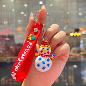 Porte-clés en plastique de Noël, pendentif multifonctionnel pour sac et clés de voiture, cadeau idéal pour Noël - Product Image 5