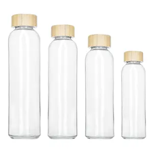 300毫升420毫升500毫升600毫升1000mlClear空玻璃水瓶运动饮水瓶汽车玻璃瓶