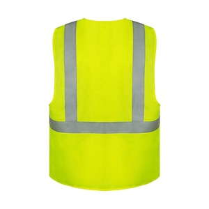 เสื้อกั๊กนิรภัยผ้านิ่มสะท้อนแสงเสื้อกั๊กนิรภัยมองเห็นสูงสะท้อนแสงสำหรับจราจร - Product Image 4