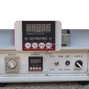 Manual Feeding 912 Desktop 120*90mm Pneumatic Semi Automatic Hot Foil Stamping Machine for Paper/Plastic - Product Image 5