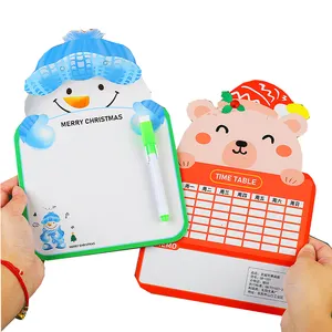 Cute Double Sided Mini Whiteboard Dry Erase Children Drawing White Board kids gifts cartoon whiteboard planner