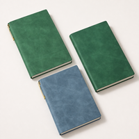 Carnet A6 avec fermeture magnétique, journal d'affaires en cuir PU personnalisé pour cadeaux d'entreprise et notes de réunion
