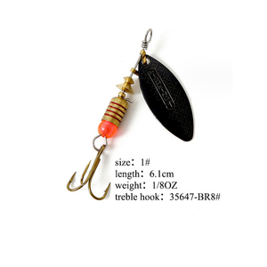 Spinner Bait 3.2 ~ 3.8g Appâts de pêche artificiels - Product Image 2