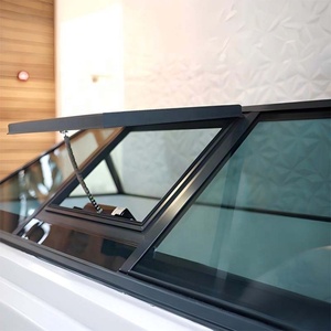 Custom Insulated Double Glazed Motorized Remote Control Waterproof Skylight Roof <strong>Window</strong> for Hotel Atrium Villa <strong>Stairwell</strong> - Product Image 4