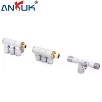 Adaptateur de machine de purification d'eau RO à connexion rapide ANRUK, connecteur, pièces et accessoires de filtre à eau