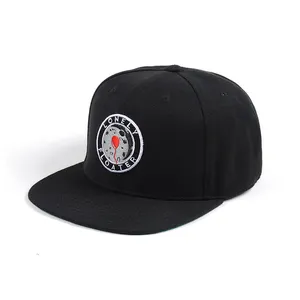 Cappelli di alta qualità Snapback cappelli all'ingrosso con Logo personalizzato 5 pannello a tesa piatta Capa