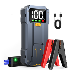 ODM Personnalisé <span class=keywords><strong>Meilleur</strong></span> <span class=keywords><strong>Démarreur</strong></span> de Voiture d'Urgence 1000A <span class=keywords><strong>Chargeur</strong></span> de <span class=keywords><strong>Batterie</strong></span> 10000mAh 12V 6-en-1 avec USB et Écran LCD - Product Image 1