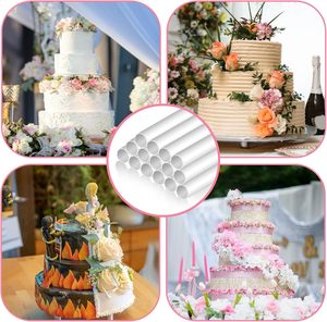 8 Varillas de Acrílico Transparente de 12 Pulgadas para Manualidades, Varillas Redondas de Acrílico, Palitos para Decoración de Pasteles - Product Image 2