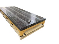 Table de soudage 3D industrielle Langtuo, plateforme en acier, alimentation électrique, réglable, modulaire, avec système de serrage, 1000x1000x200mm