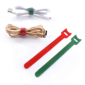 สายรัดสายรัดปรับได้, สายรัดสองด้านสามารถใช้ซ้ำได้มีตะขอและสายรัดห่วง - Product Image 4