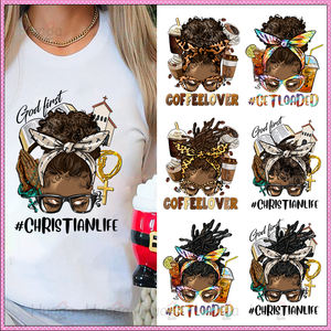 Huaga Fabrikpreis Maßanfertigung für Wärmeübertragung auf Kleidung T-Shirts Digitaldruck Waschbar PET Plastisol Alle Designs - Product Image 4