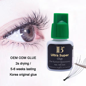 Pegamento para Extensión de Pestañas de Secado Rápido 2s, Pegamento Ultrafuerte IB con Tapa Verde Personalizable, Pegamento Fuerte para Pestañas Postizas, OEM ODM Corea - Product Image 5