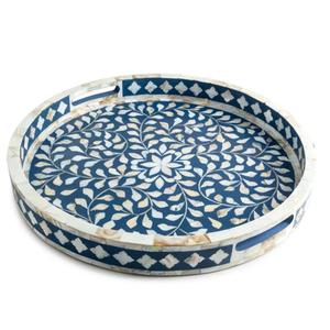 Bandeja de Servir de Lujo con Incrustaciones de Madreperla para Servir Bebidas, Café y Aperitivos, Disponible a Precio de Fábrica - Product Image 1