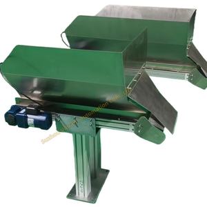 Klantspecifieke roestvrijstalen kettingbandheftruck met trapvoeder voor voedersystemen - Product Image 5