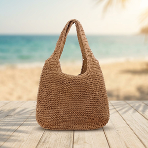 PFIVE Women's Fashionable <b>Large</b> Capacity Cotton Bohemian Style Tote <b>Messenger</b> <b>Bag</b> Button Decoration Open Closure Cross-Border - Product Image 4