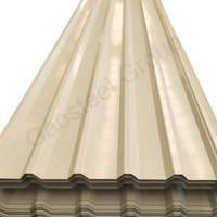 Meistverkaufte 14 16 22 24 Gauge Verzinkte Stahlwellbleche Anpassbare Farbe Metallwellblech-Dachplatten
