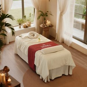 Ensemble <span class=keywords><strong>de</strong></span> draps <span class=keywords><strong>de</strong></span> table <span class=keywords><strong>de</strong></span> massage <span class=keywords><strong>en</strong></span> <span class=keywords><strong>flanelle</strong></span> <span class=keywords><strong>de</strong></span> coton blanc draps <span class=keywords><strong>en</strong></span> lin français - Product Image 4