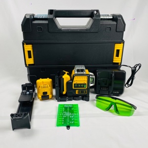 DW 12 Línea 360 °   Nivel Láser Verde Autonivelante con Maletín Rígido para Construcción - Product Image 5