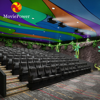 Équipement de divertissement cinéma 5D Motion Chair 3D Screen Security System Simulator VR Attraction Simulator 4D Cinema