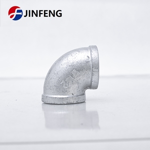 JinFeng Chất lượng cao bspt mạ kẽm ống nước phụ kiện áp suất thấp đồng bằng cuối ống & khuỷu tay cạnh tranh có uy tín giá thấp - Product Image 2