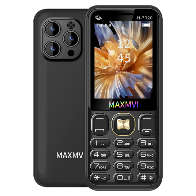 7320 2.8 Inch Large Screen Classic GSM Mobile Telephone Design Mini Button Mobile Phone