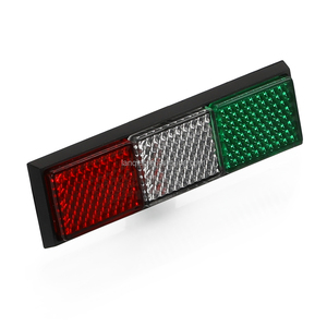 Accesorios de motocicleta bandera Reflector Stick en placa de matrícula lámpara de freno luz trasera advertencia lateral LED para TUONO SHIVERRS RSV4 MILLE - Product Image 5