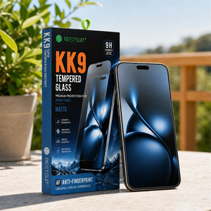 ฟิล์มกันรอยกระจกนิรภัย Anti-Static King Kong 9 สำหรับ iPhone 15 16 17 18 Pro แบบด้าน HD - Product Image 2
