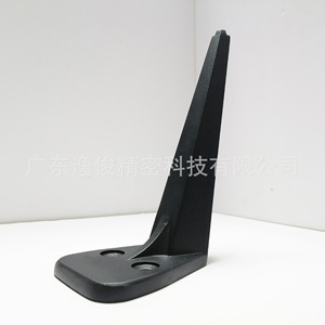 Aluminum Alloy Furniture <b>Leg</b> 180Mm Graphite Color Heavy Duty <b>For</b> <b>Sofa</b> Cabinet Industrial Design - Product Image 3