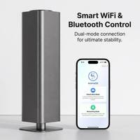 Diffuseur d'arômes commercial de luxe sans eau, sur pied, avec contrôle BT et application, pour grandes surfaces, idéal pour hôtels et bureaux