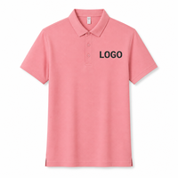 Chemise en tricot rose ajustée sur mesure pour homme, vente en gros |   175GSM Séchage rapide 5A Antibactérien S-6XL 9 couleurs |   Usine OEM/ODM