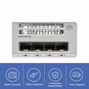 Module réseau Cisco C9200-NM-4G Catalyst 9200, jusqu'à 4 ports SFP 1G, carte d'extension FRU Hot-Swap pour commutateurs <span class=keywords><strong>C9200L</strong></span> - Product Image 3