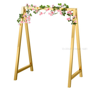 Giá đỡ hoa dùng trong đám cưới để trưng bày đồ dùng tiệc buffet, trung tâm bàn tiệc sang trọng mạ vàng, dụng cụ phục vụ nhà hàng - Product Image 4