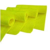 Tissu en polyester jaune, vert, orange, écologique, imperméable, antistatique, 2 mm, 2,5 mm, 3 mm, pour feutre pour animaux de compagnie et balles de tennis
