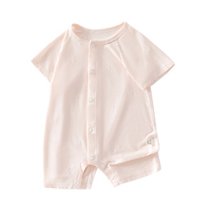 Body de Bebé Modal de Manga Corta, Delgado, Suave, Unisex, para Recién Nacido, con Etiqueta Clase A, Tejido de Punto - Product Image 5