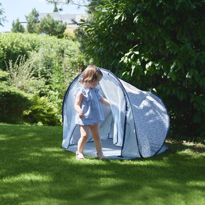 Haute UPF <span class=keywords><strong>50</strong></span> + Protection <span class=keywords><strong>Anti</strong></span> <span class=keywords><strong>UV</strong></span> Portable Pliable Pop-up Bébé <span class=keywords><strong>Tente</strong></span> De Plage Enfants Pare-Soleil Abri pour Plage Camping Fenêtre Accès - Product Image 6