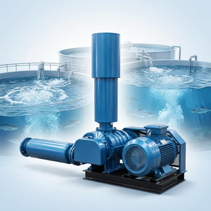 Soplador Roots de 380V Resistente a la Corrosión, Aireación Industrial y Transporte Neumático para Acuicultura - Product Image 1