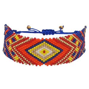 Gelang gaya Boho Go2hobo untuk wanita perhiasan Yunani manik-manik buatan tangan etnik kalung mata jahat Turki perhiasan desainer - Product Image 4